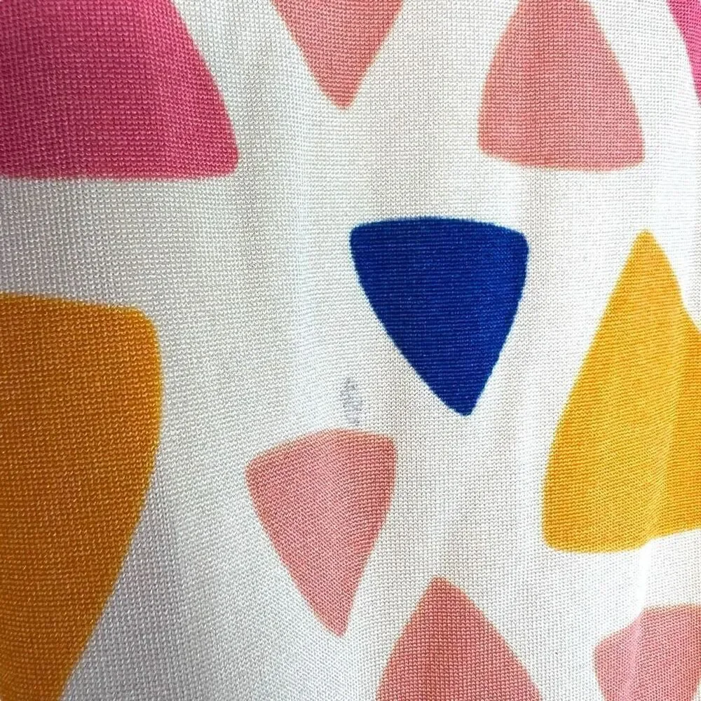NEW Dot Dot Smile Yellow Abstract Cap Sleeve Dress 12-24M